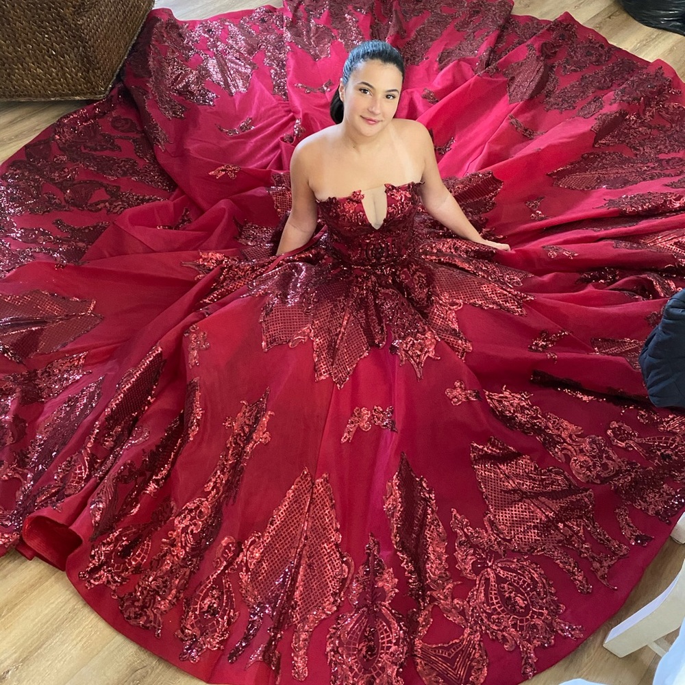Gown for pageant , quinceañera, sweet sixteen, wedding gown.
